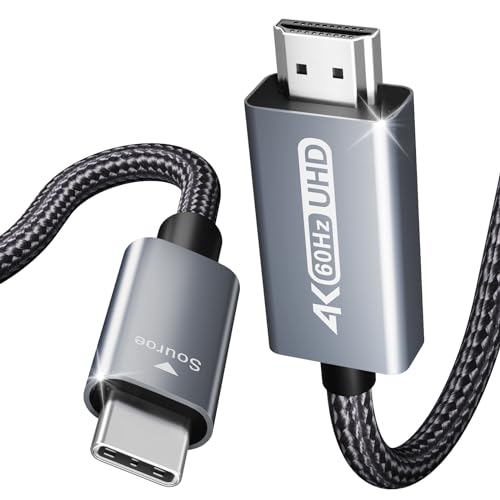 Benfei 000206GREY adaptador de cable de vídeo 1.8 m USB Type-C HDMI gris