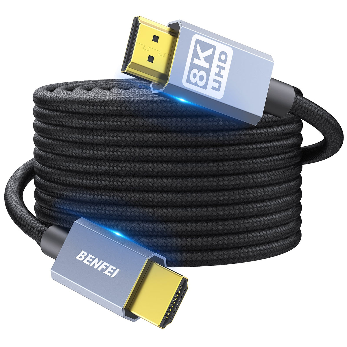 Benfei HDMI to HDMI 8K Cable - 1.8m 000358grey