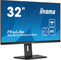 iiyama ProLite XUB3293UHSN-B5 pantalla para PC 80 cm (31.5") 3840 x 2160 Pixeles 4K Ultra HD LCD Negro (2)