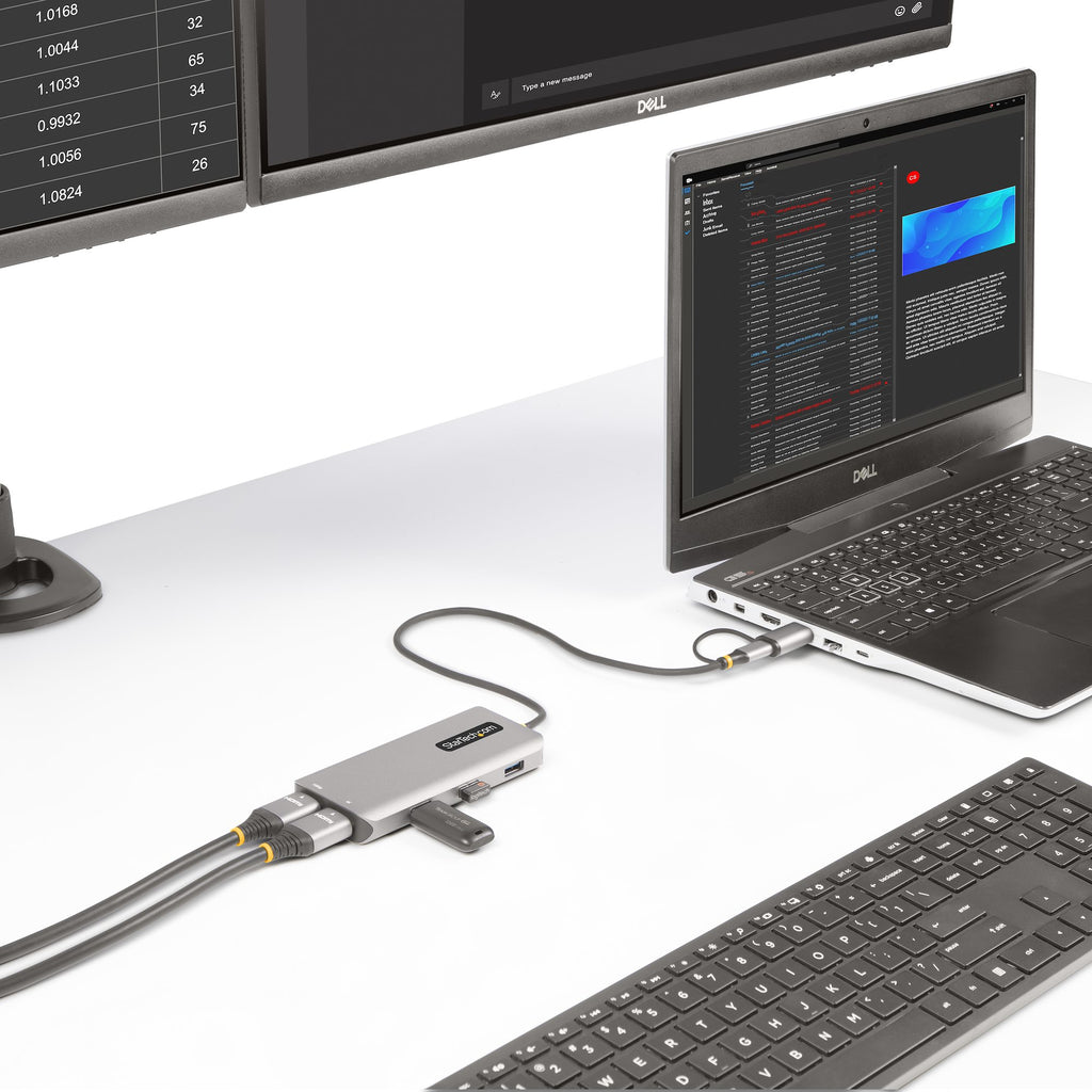 StarTech.com 167B-USBC-MULTIPORT base para portátil y replicador de puertos Alámbrico USB 3.2 Gen 1 (3.1 Gen 1) Type-C Plata (6)
