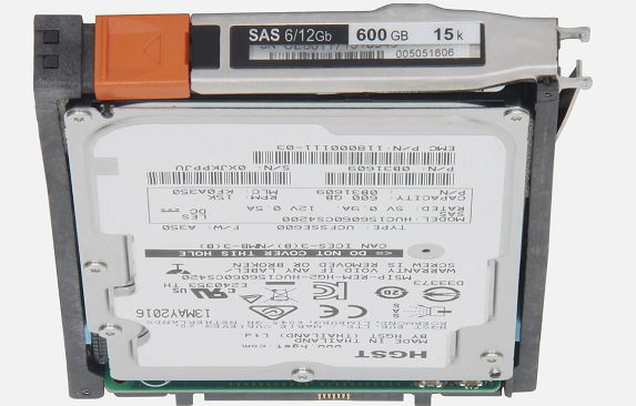 EMC 600gb 2.5in 15k Para Unity 005051606-RFB – Reacondicionado