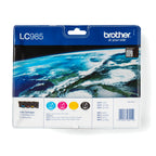 Brother LC985VALBP cartucho de tinta 4 pieza(s) Original Negro, Cian, Magenta, Amarillo (2)