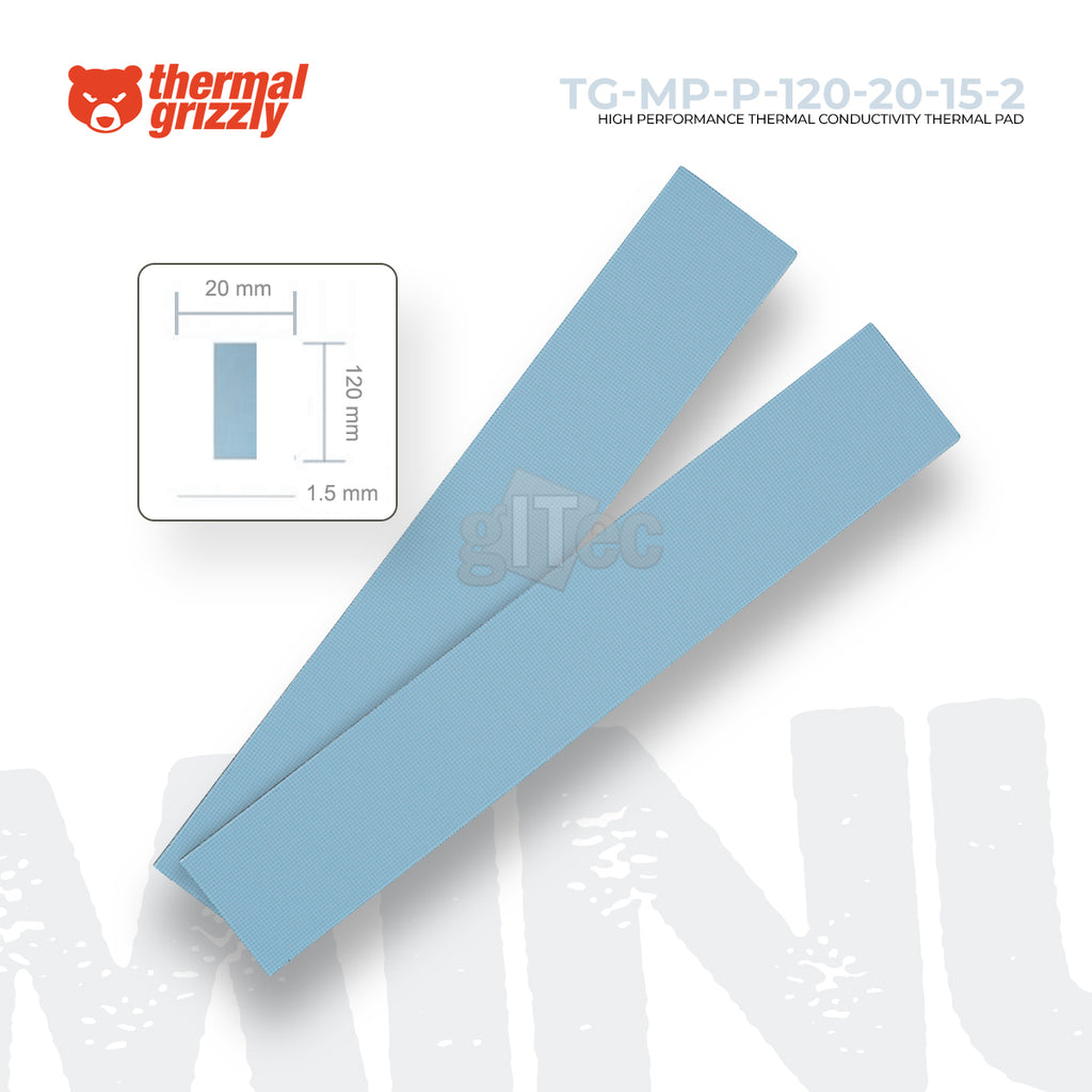 Almohadilla térmica thermal griz Minus Pad Pro 120 x 20 (2)