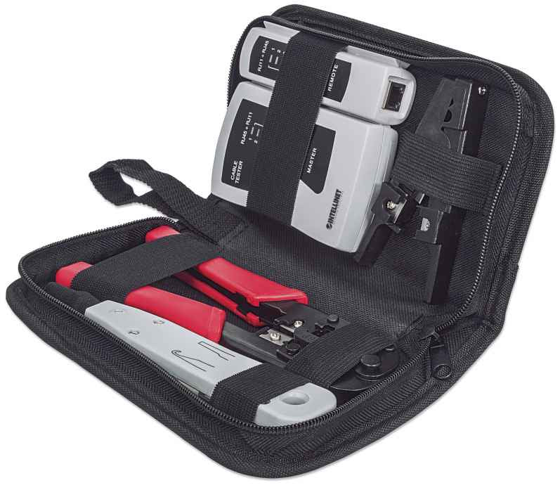 Intellinet 780070 kit de herramientas para preparación de cables Negro (4)
