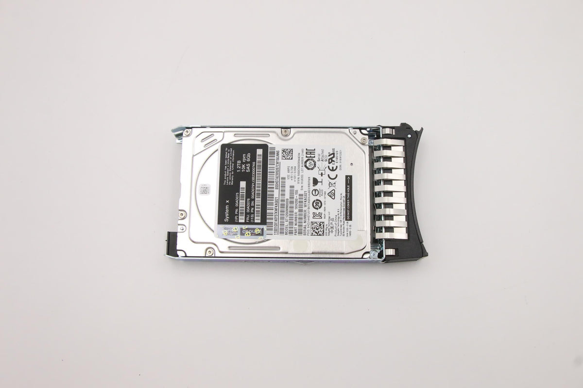 IBM 1.2TB SAS 2.5" G2HS HDD 00AD076-RFB – Reacondicionado