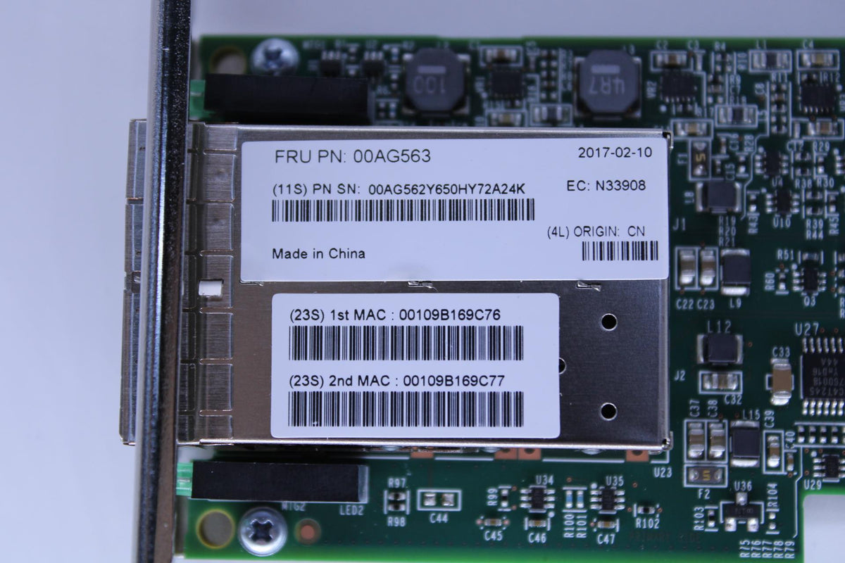 IBM Emulex VFA5.2 ML2 puerto doble 00AG563-RFB – Reacondicionado