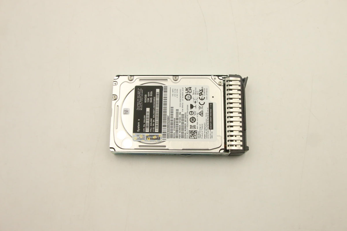 IBM 600GB 10K 6Gbps SAS 2.5in 00AJ092-RFB – Reacondicionado