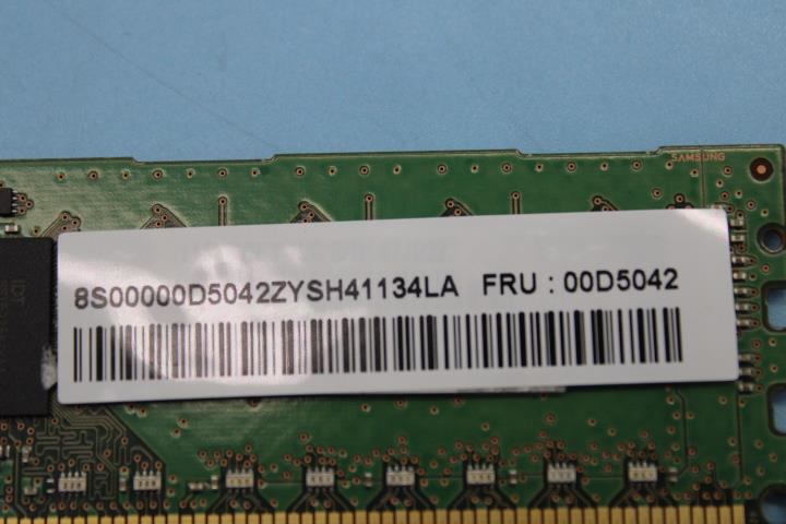 IBM 8GB (1x8GB 2Rx8 1.5V) PC3-1490 00D5042-RFB – Reacondicionado