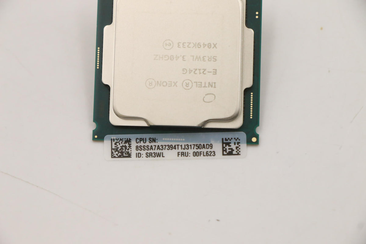 Intel Xeon E-2124G 4-Core 71W