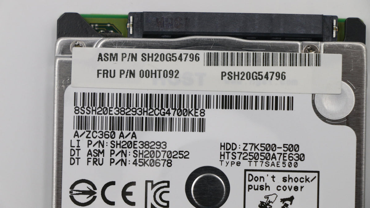 500GB internal hard drive,