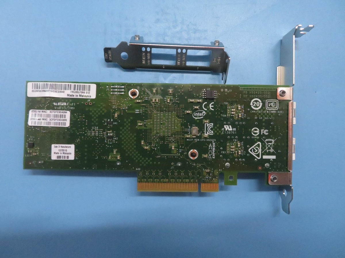 10GbE PCIe Ethernet adapter