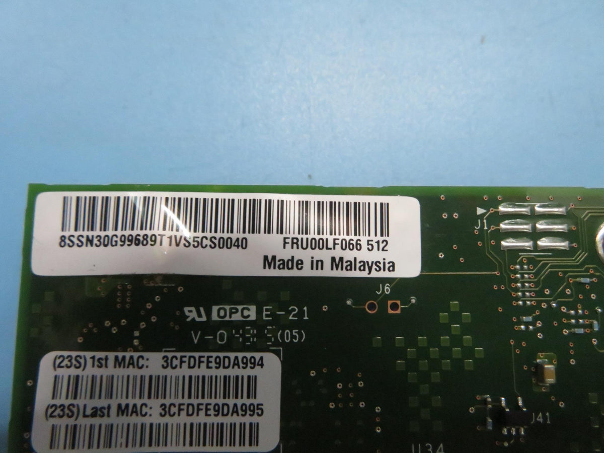 10GbE PCIe Ethernet adapter