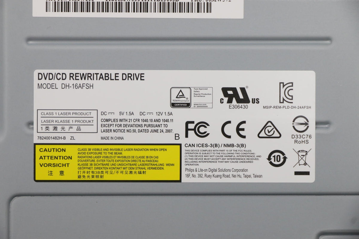 Optical Drive Dvdrw 5.25"