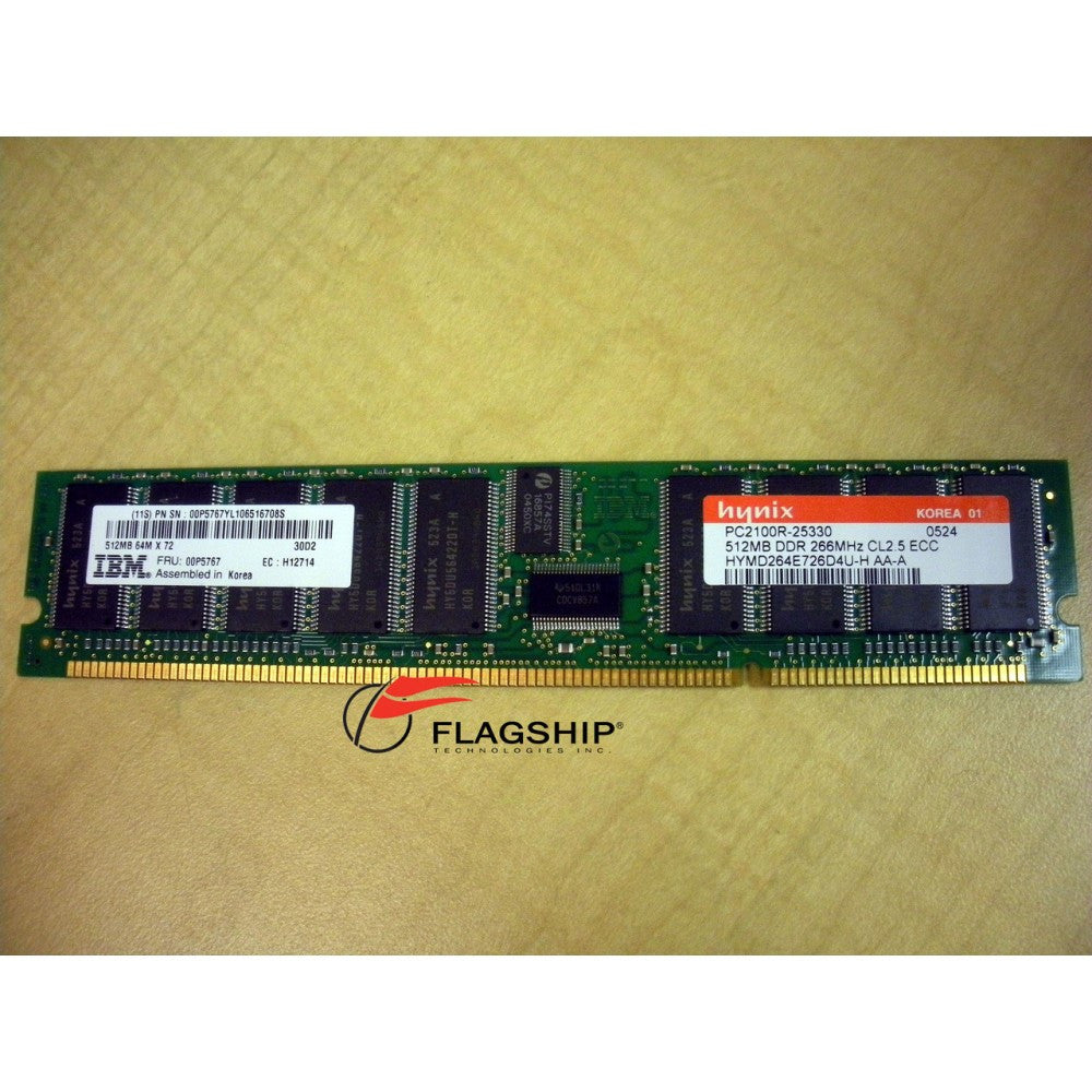 IBM 2048 MB (4X512MB)DIMMS 00P5767-RFB – Reacondicionado