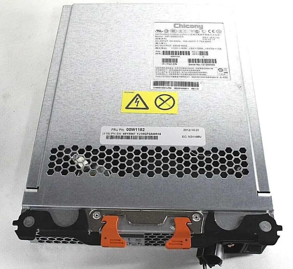 IBM PSU DS 3512 **Refurbished** 00W1182-RFB – Reacondicionado
