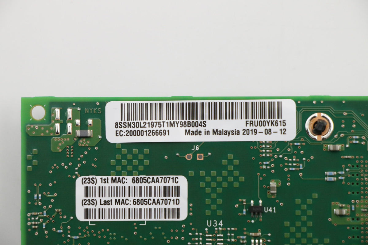 10GbE PCIe Ethernet adapter