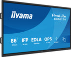iiyama TE8615A-B2AG pantalla de señalización Diseño de quiosco 2,17 m (85.6") Wifi 550 cd / m² 4K Ultra HD Negro Pantalla táctil Procesador incorporado Android 24/7 (2)