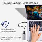 Integral SlimXpress Pro INSSD4TPORT3.2SLIMXS unidad externa de estado sólido 4 TB USB 3.2 Gen 2x2 (3)