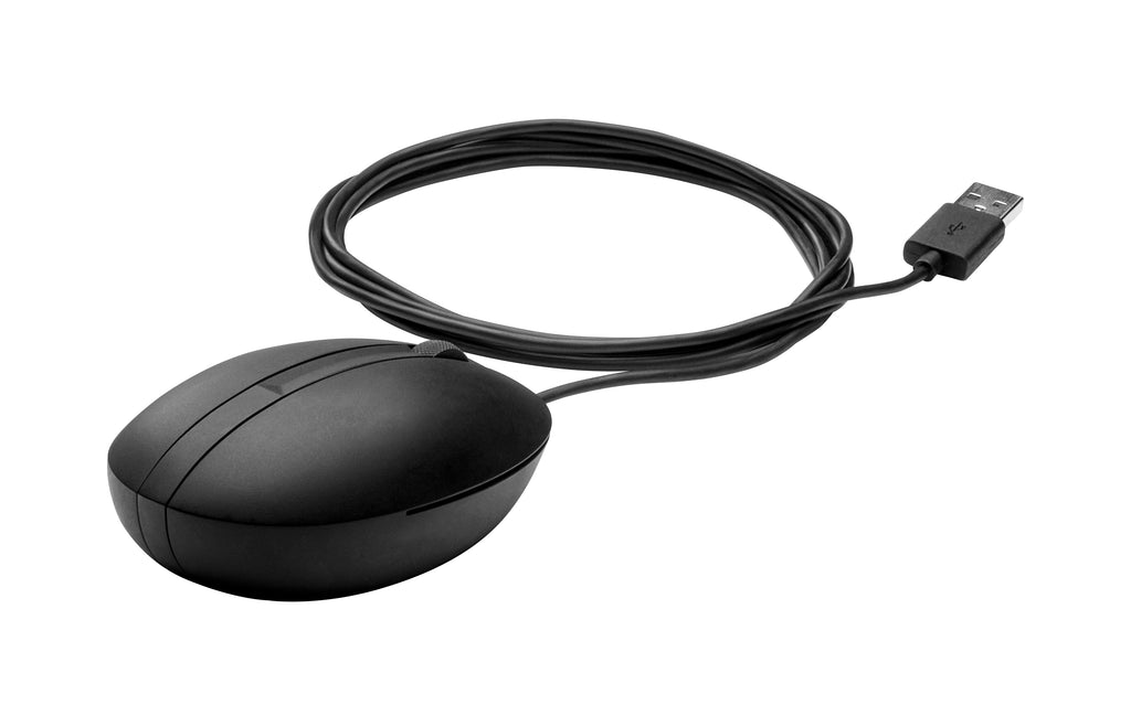 HP Wired 320M Mouse ratón Oficina Ambidextro USB tipo A Óptico 1000 DPI (4)