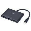 i-tec C31DTPDHDMI panel bahía disco duro Negro