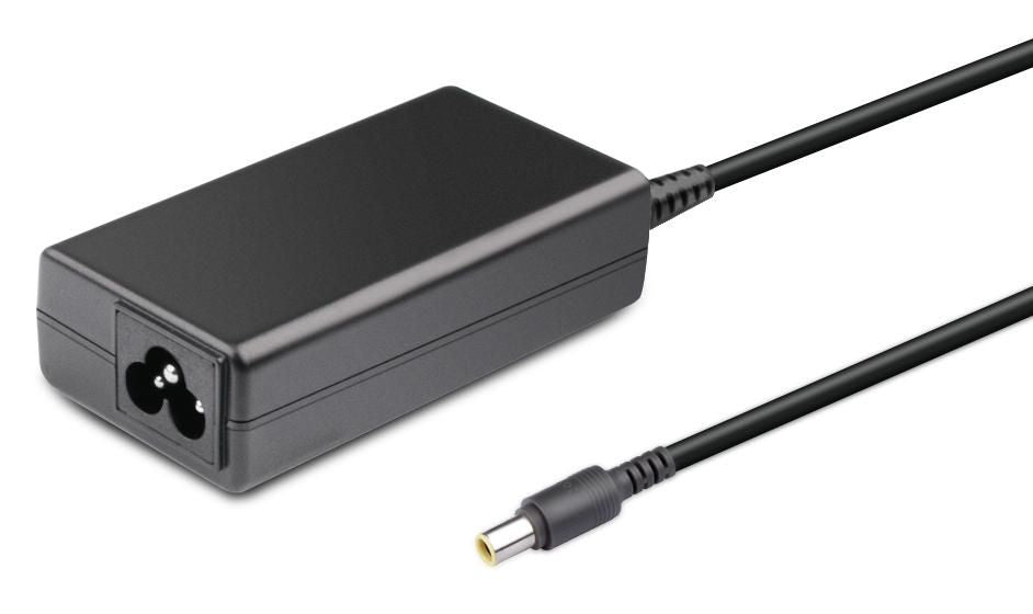 CoreParts MBA2016 adaptador e inversor de corriente Interior 65 W Negro (2)