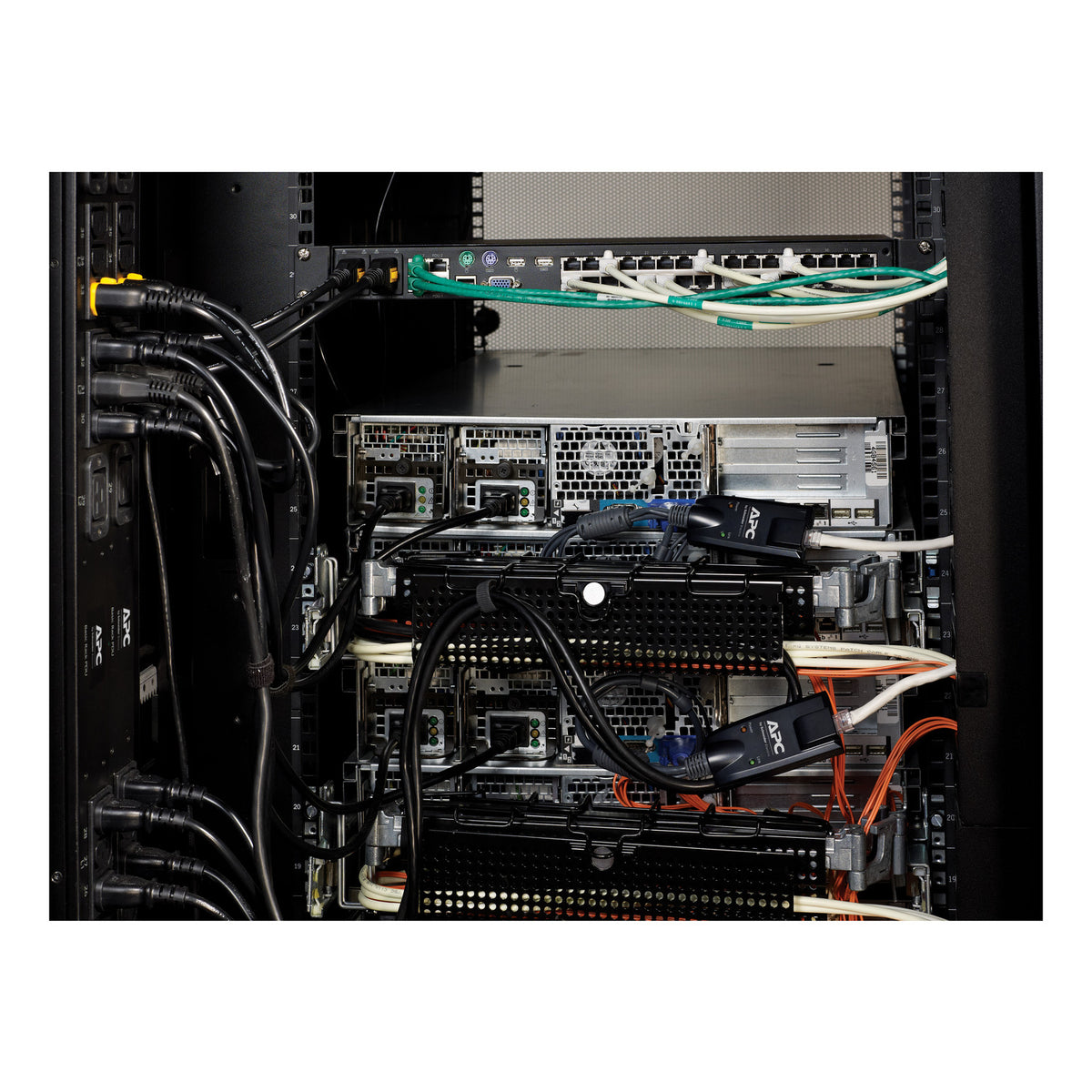 APC KVM-USBVM cable para video, teclado y ratón (kvm) Negro (2)