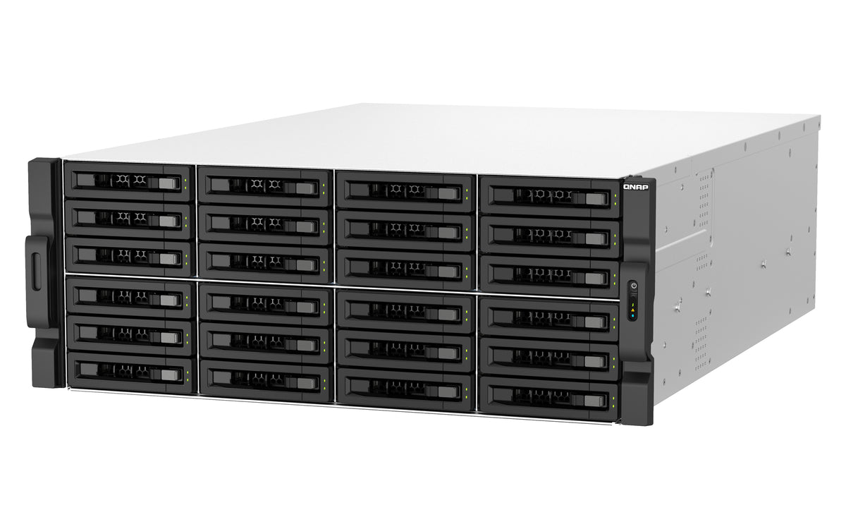 QNAP TS-H3087XU-RP NAS Bastidor (4U) Intel Xeon E E-2378 64 GB DDR4 0 TB QuTS hero Negro, Blanco (4)