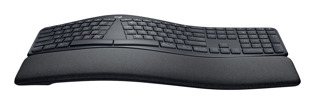 Logitech ERGO K860 teclado Oficina RF Wireless + Bluetooth QWERTZ Suizo Grafito (2)