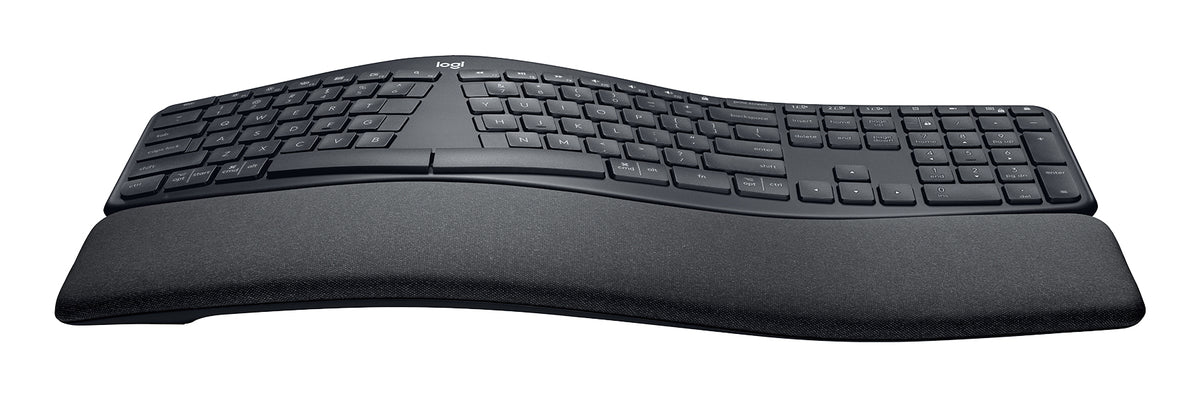 Logitech ERGO K860 teclado Oficina RF Wireless + Bluetooth QWERTZ Suizo Grafito (2)