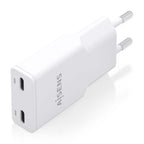 AISENS ASCH-30W2P048-W cargador de dispositivo móvil Cámara digital, MP3, MP4, Teléfono móvil, Navegante, Portátil, Consola de juegos portátil, Smartphone, Tableta, Universal Blanco Corriente alterna Carga rápida Interior (3)