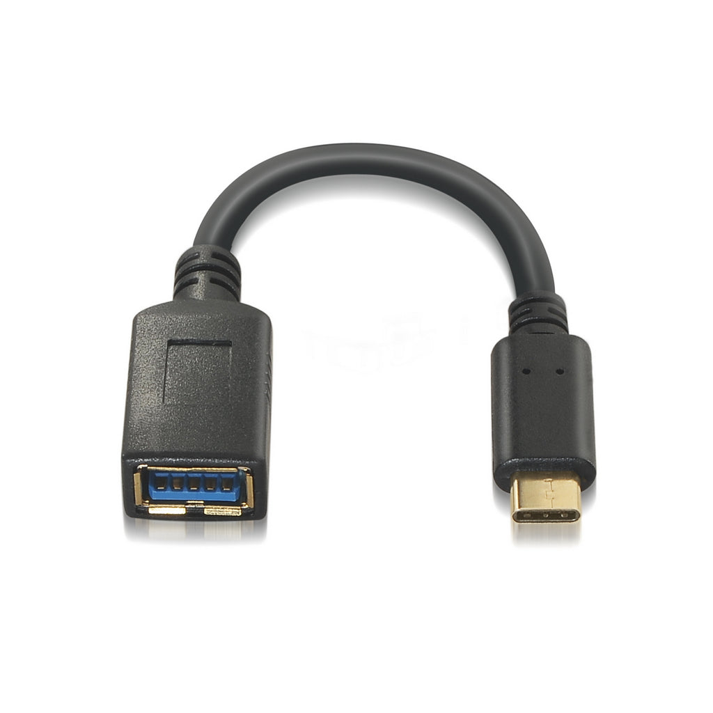 AISENS A107-0062 cable USB USB 3.2 Gen 1 (3.1 Gen 1) 0,15 m USB C USB A 5 Gbit/s Negro (3)