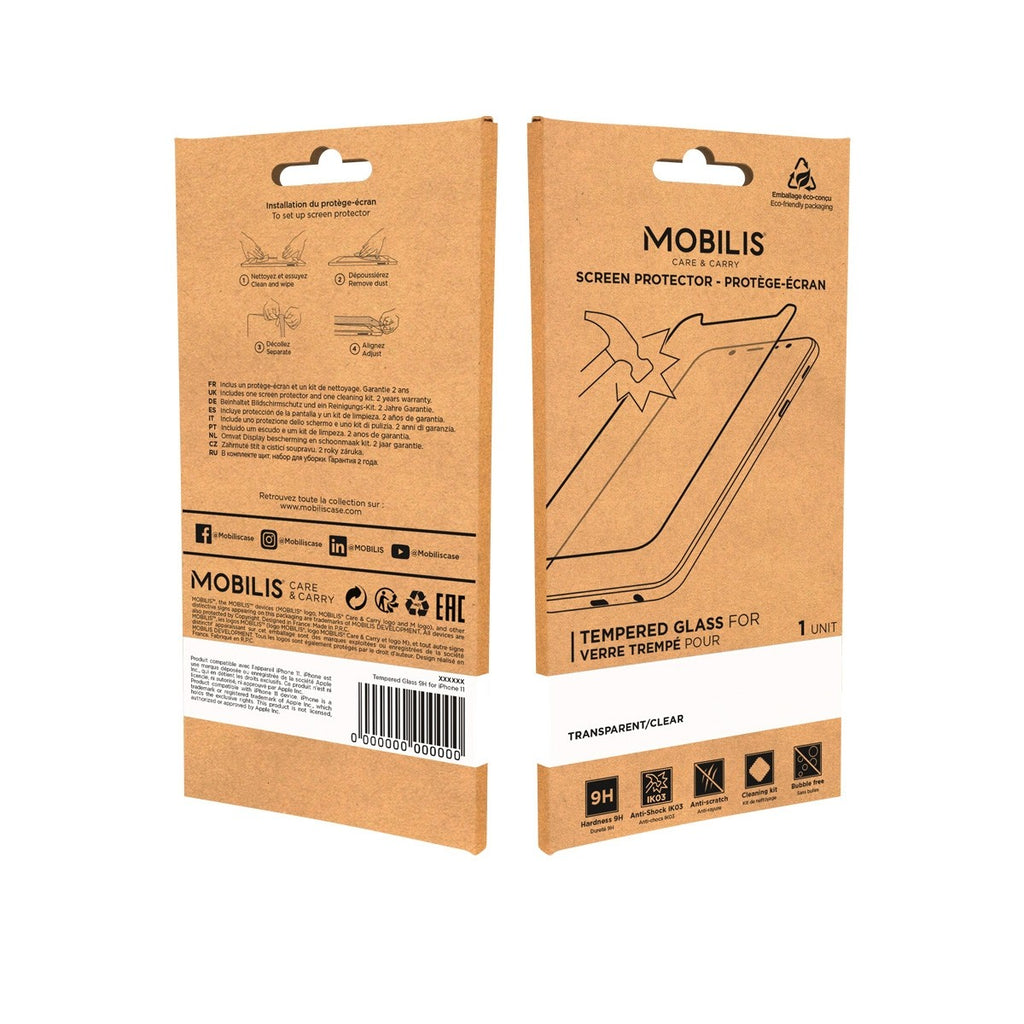 Mobilis 017080 protector de pantalla/trasero para móvil Protector de pantalla
