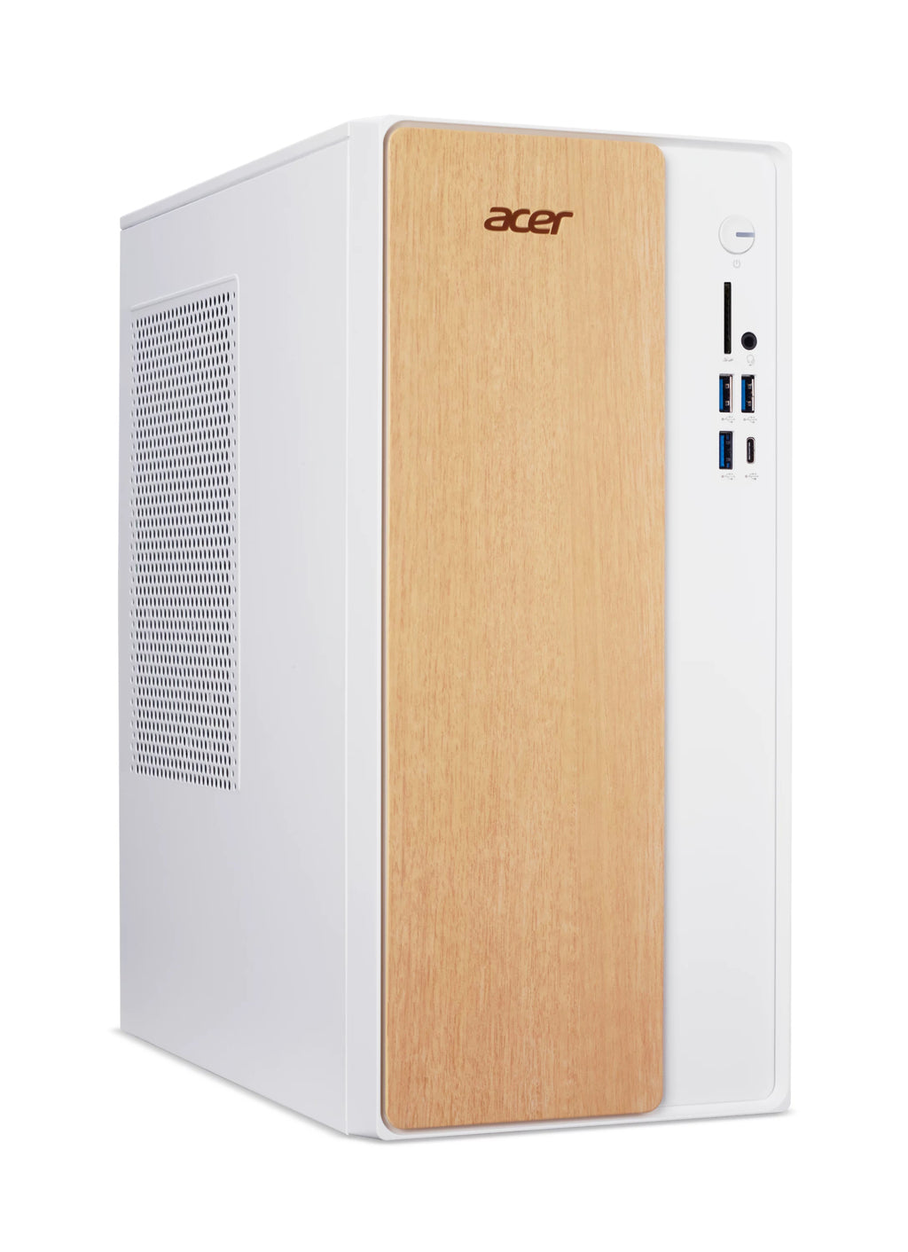 Acer Aspire TC-102 I7-14700 8GB 512GB W11 WHITE Intel® Core™ i7 DDR4-SDRAM SSD Windows 11 Home Torre PC Blanco, Madera (3)