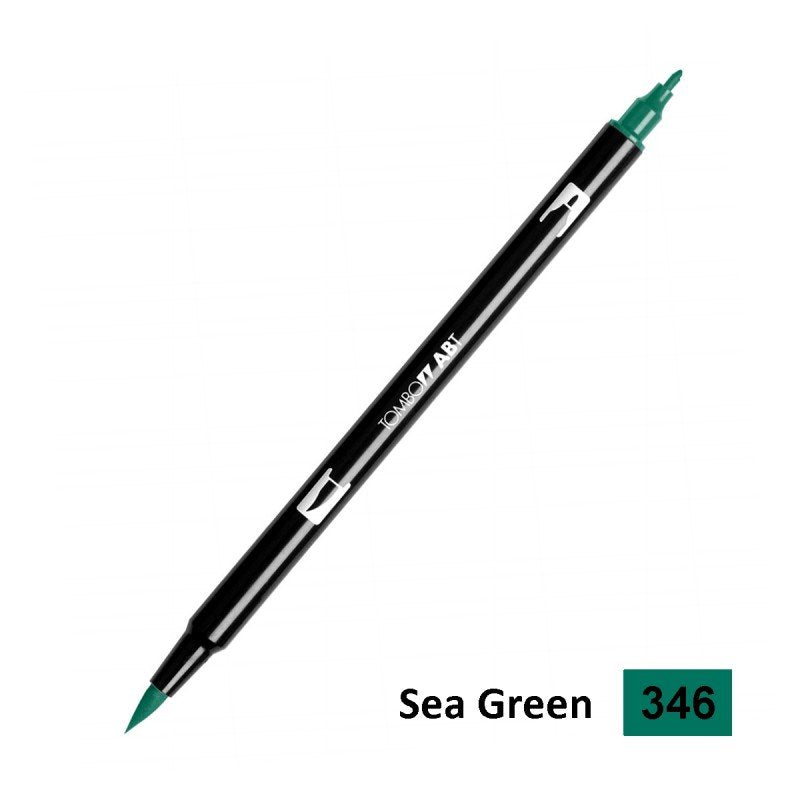 Tombow ABT-346 rotulador Fino/Extra grueso Verde 1 pieza (2)
