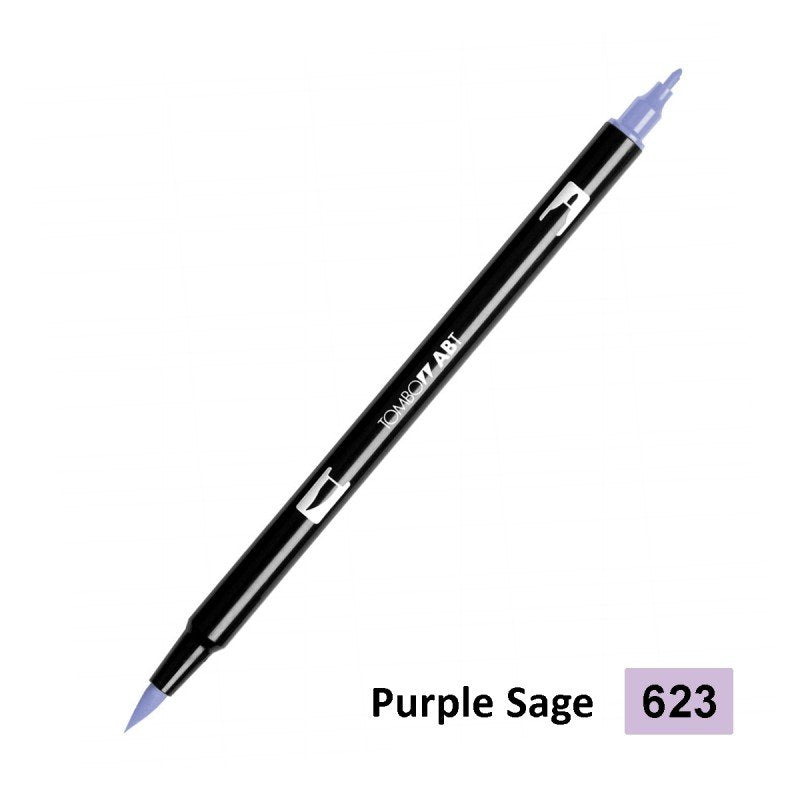 Tombow ABT-623 rotulador Fino/Extra grueso Morado 1 pieza (2)