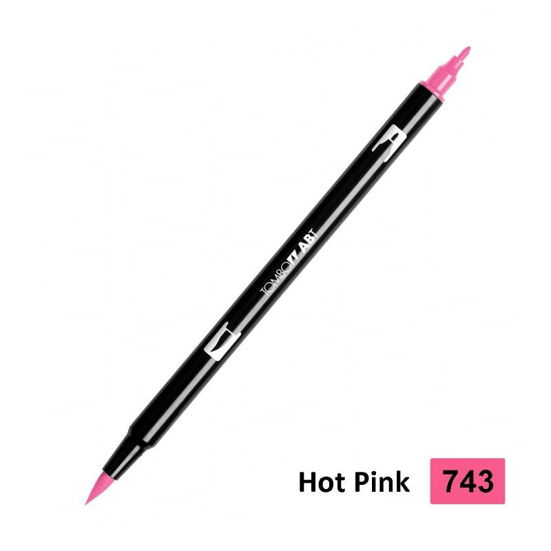 Tombow ABT-743 rotulador Fino/Extra grueso Rosa 1 pieza (3)