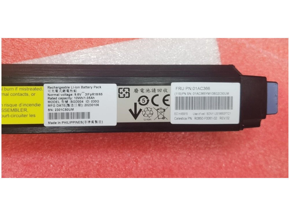 IBM V5020 batería de bote de nodo 01AC366-RFB – Reacondicionado