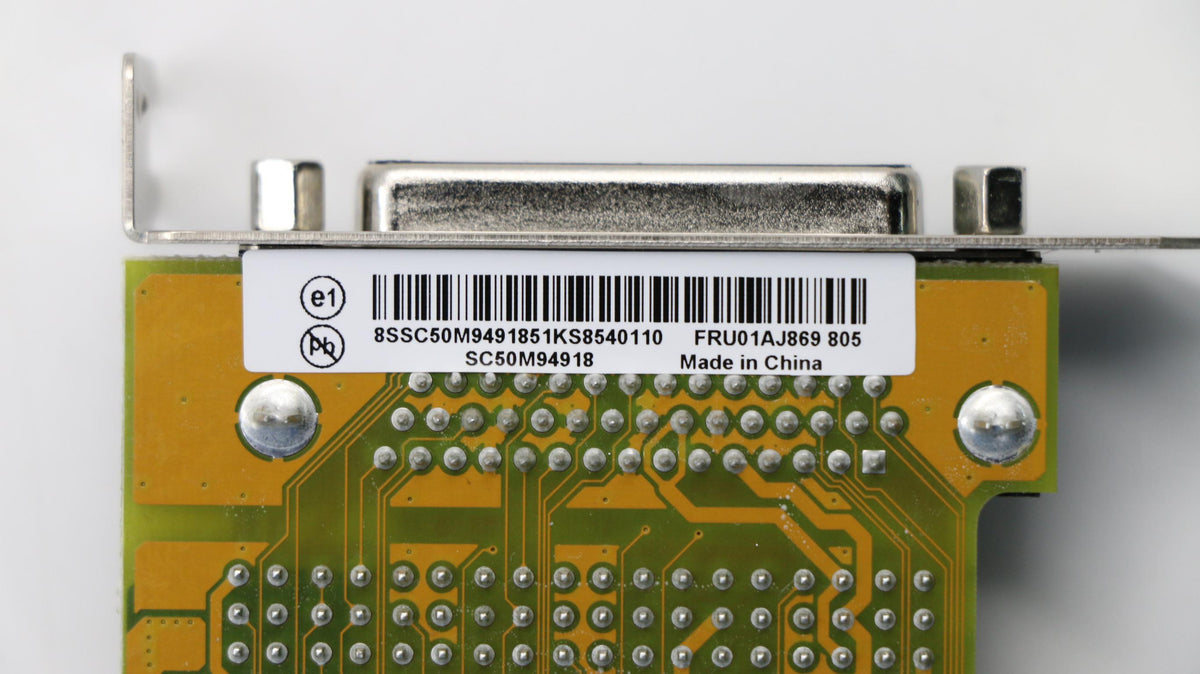 PCIEx1 4 Serial Card LP