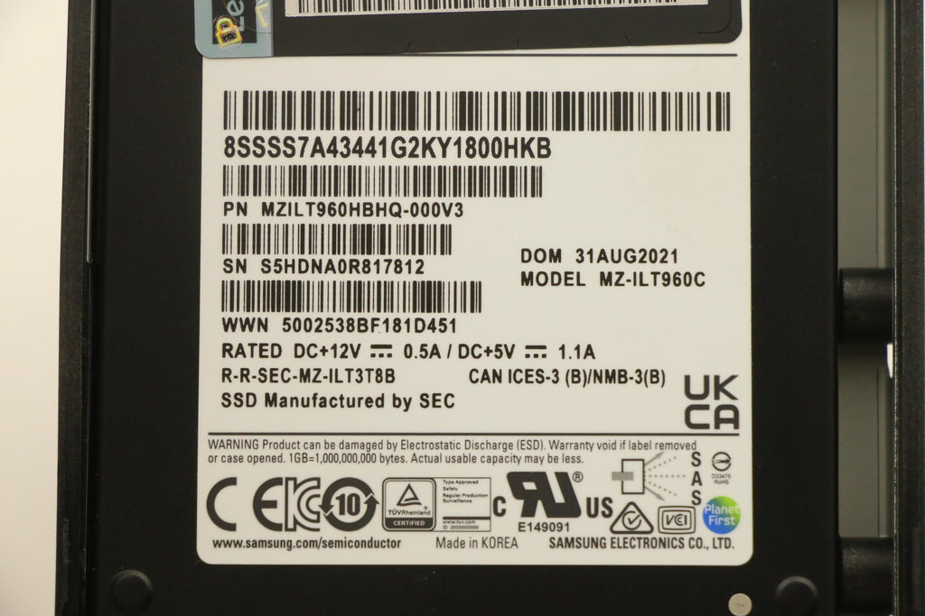 HDD 400GB 3DWD SSD 2.5in SAS