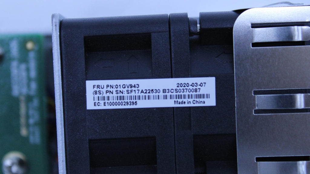 FAN - NE2572 Switch - Rear to