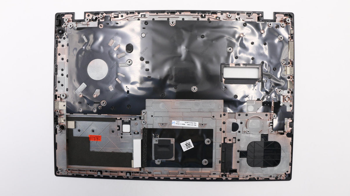 Laptop cover with fingerprint