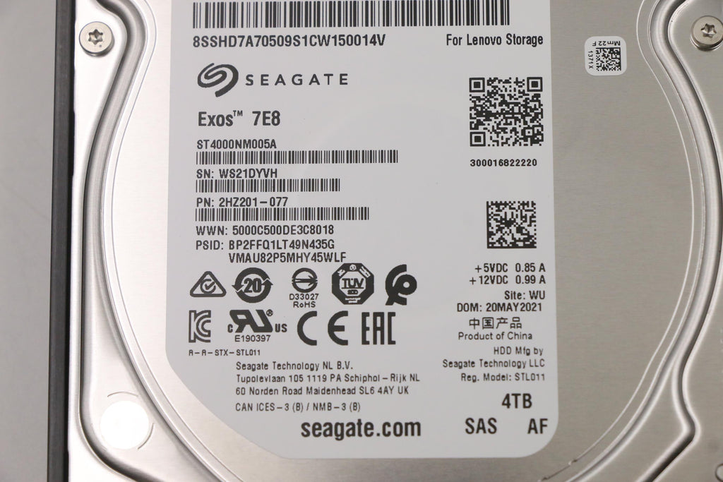 ThinkSystem 4TB, LFF, NL SAS