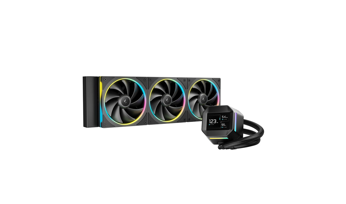 DeepCool LM360 Kit de refrigeración líquida para procesador 12 cm Negro 1 pieza