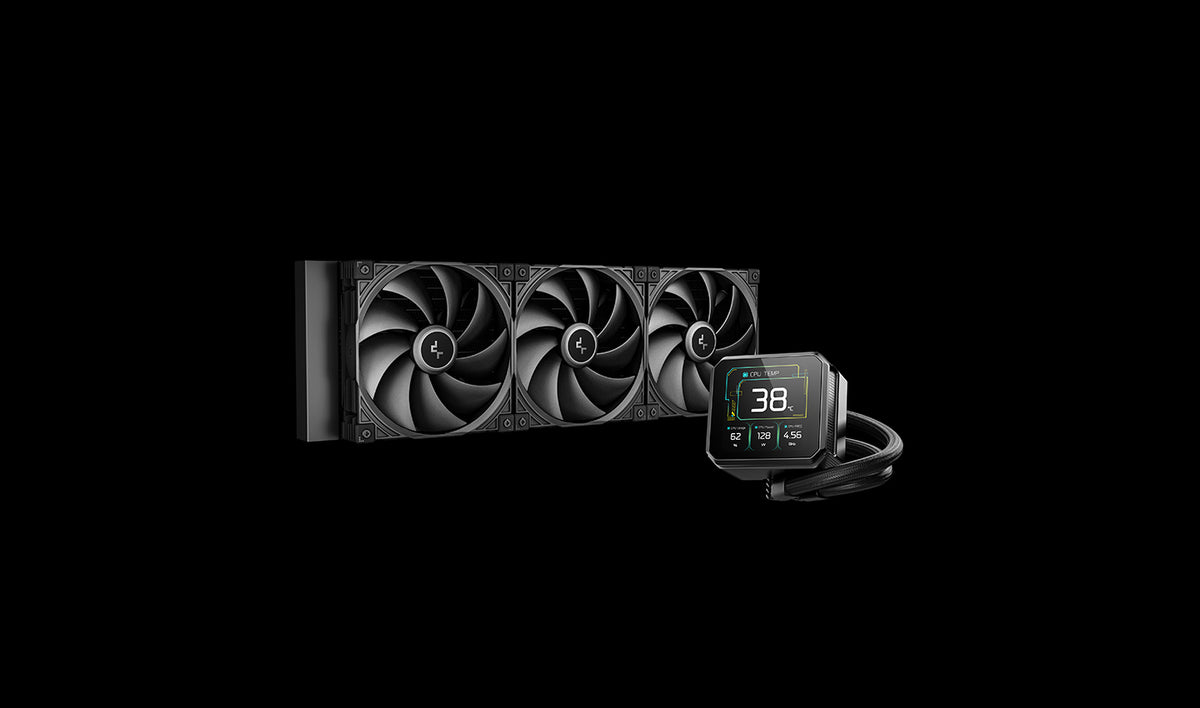 DeepCool Spartacus 420 Kit de refrigeración líquida para procesador 14 cm Negro
