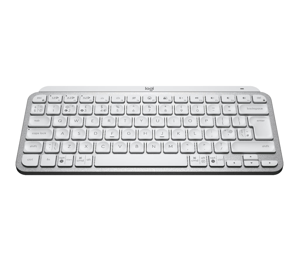 Logitech MX Keys Mini teclado Universal RF Wireless + Bluetooth QWERTY Inglés del Reino Unido Gris