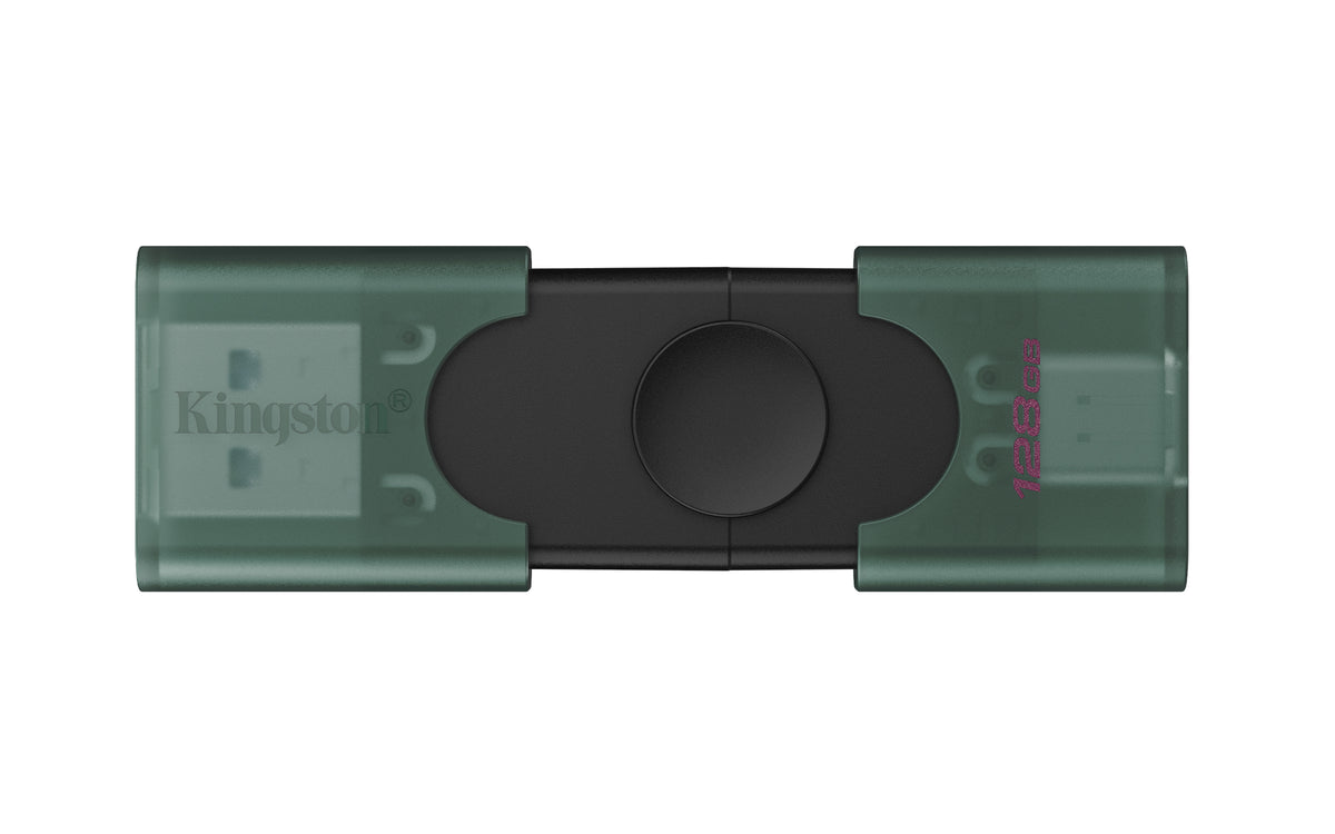 Kingston Technology DataTraveler DuoG2 unidad flash USB USB Type-A / USB Type-C 3.2 Gen 1 (3.1 Gen 1) Negro, Verde