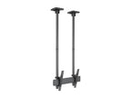 Multibrackets 4660 soporte para pantalla de señalización 2,54 m (100") Negro