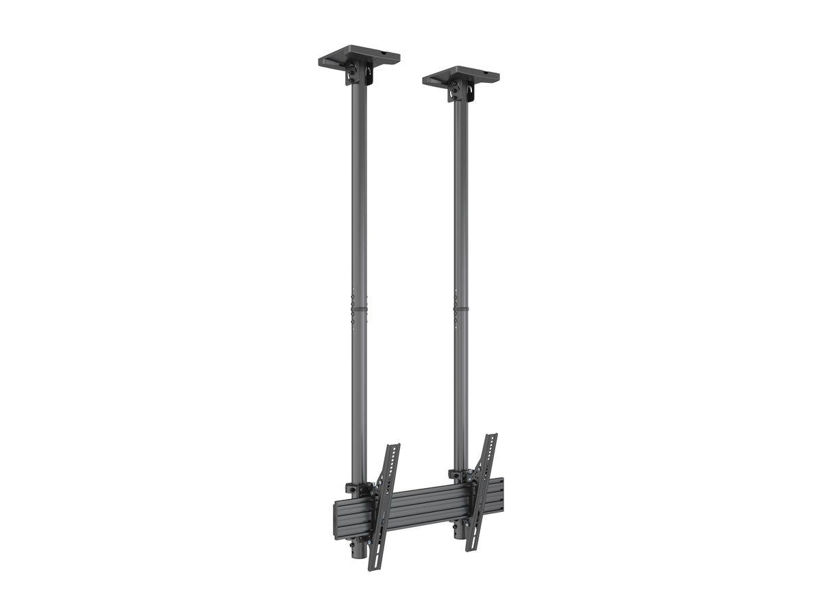 Multibrackets 4660 soporte para pantalla de señalización 2,54 m (100") Negro