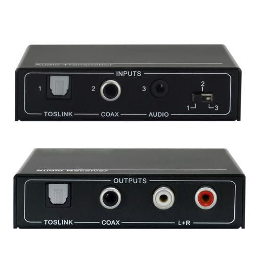 Vivolink VLEXTA170 extensor audio/video Transmisor y receptor de señales AV Negro (2)