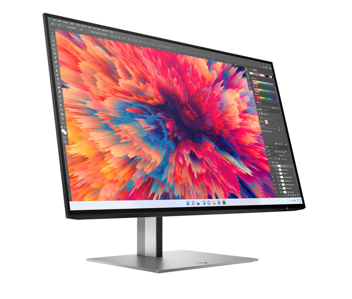 HP Z24q G3 QHD Display pantalla para PC 60,5 cm (23.8") 2560 x 1440 Pixeles Quad HD LCD Plata (3)